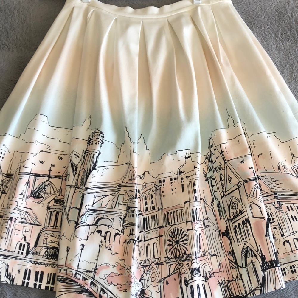 Elle Paris midi skirt